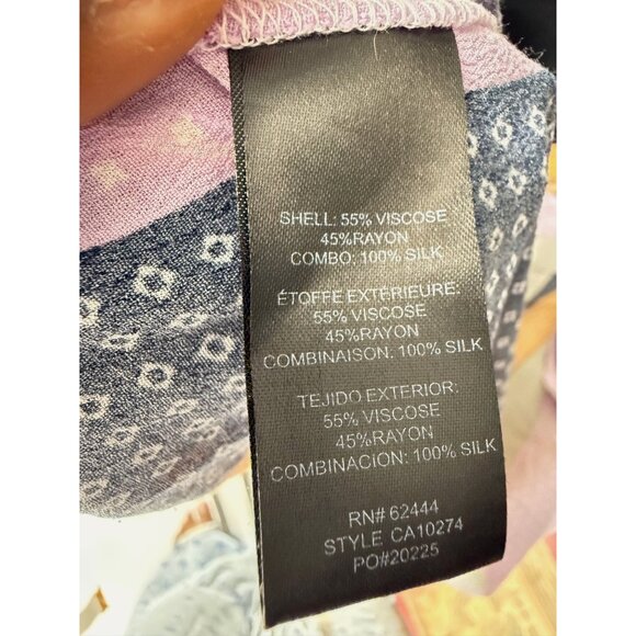 Nicole Miller Collection Sleeveless Patchwork Midi Dress, S - Picture 6 of 9